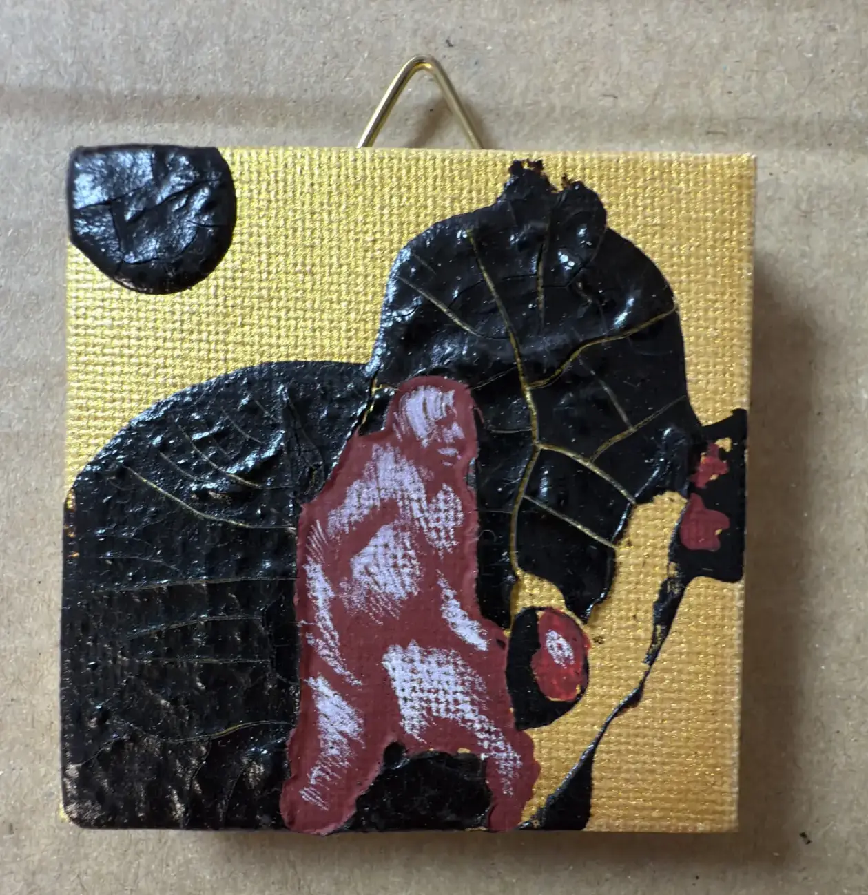 Mini-Kunstwerk im kleinen Format