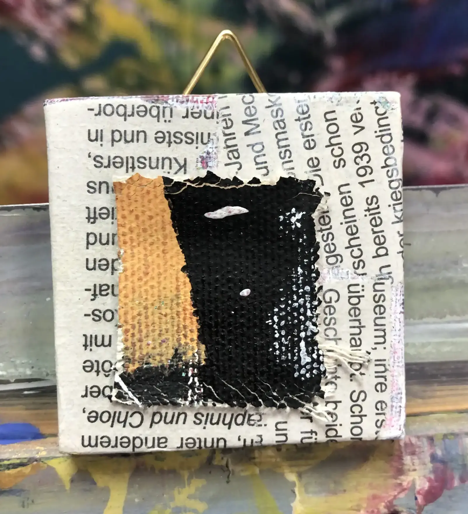 Gezogenes Mini-Kunstwerk aus dem Atelierhaus